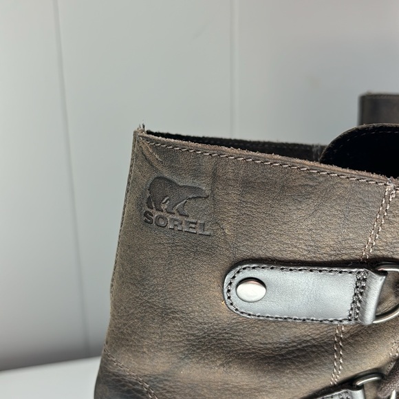 Sorel Women’s Joan of Arc Wedge II bootie - dark brown - Picture 4 of 9